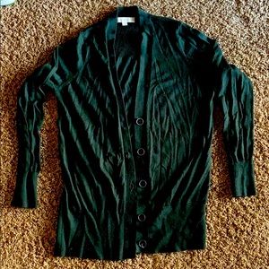 Loft long sleeve emerald green lightweight sweater